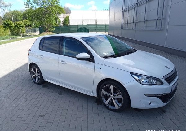 Peugeot 308 cena 39900 przebieg: 42252, rok produkcji 2017 z Jawor małe 232